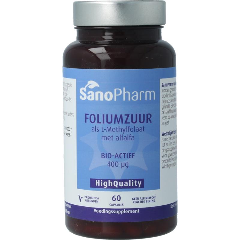 Sanopharm Foliumzuur Met Alfalfa High Quiality