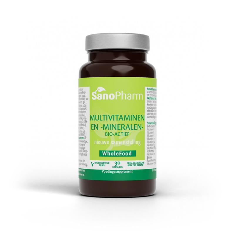 Sanopharm Multivitaminenmineralen Wholefood