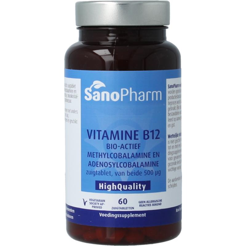 Sanopharm Vitamine B12 Methyl Adenosylcobalamine 500Mcg