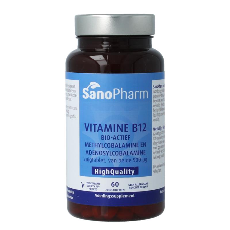 Sanopharm Vitamine B12 Methyl Adenosylcobalamine 500Mcg