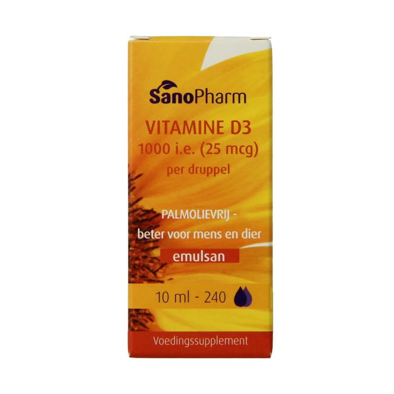 Sanopharm Vitamine D3 1000Ie Emulsan