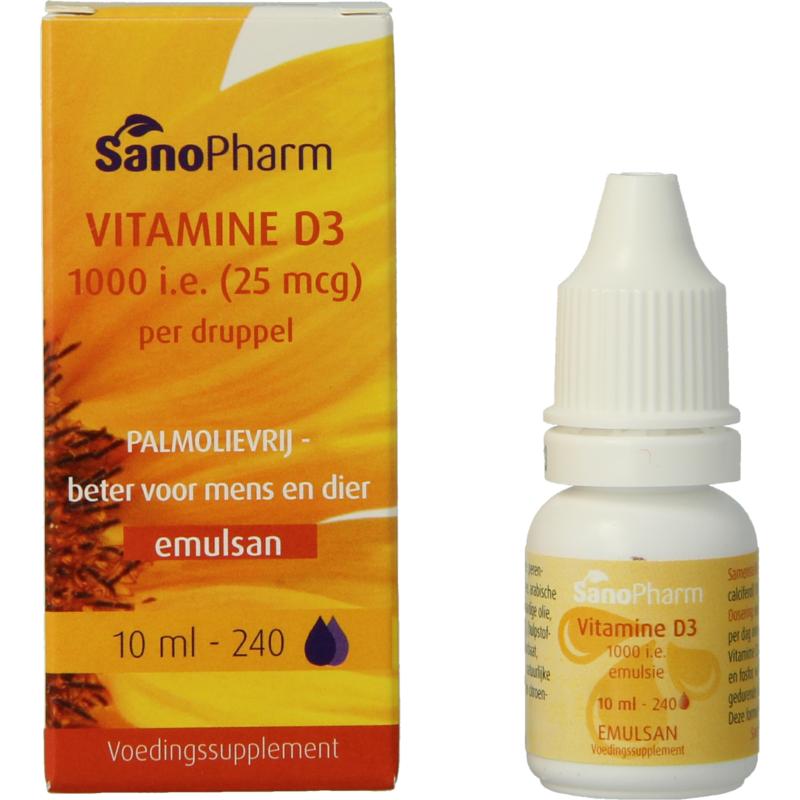 Sanopharm Vitamine D3 1000Ie Emulsan