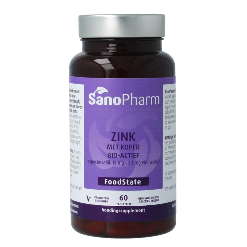 Sanopharm Zink 15Mg & Koper 1Mg