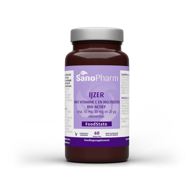 Ijzer 10Mg+Moly 20Mcg+C 30M Sanopharm