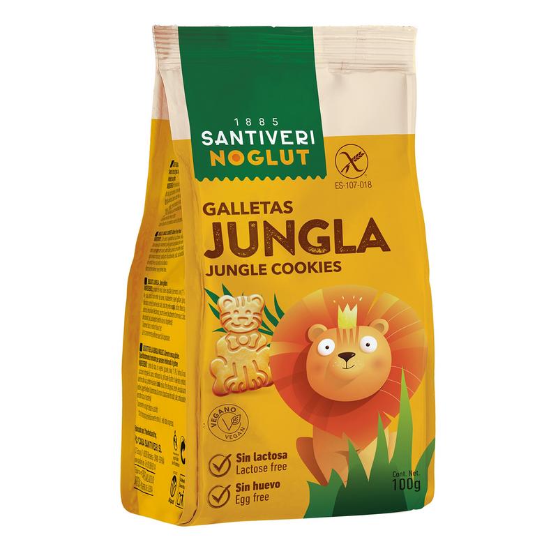 Santiveri Jungle Koekjes Naturel Glutenvrij