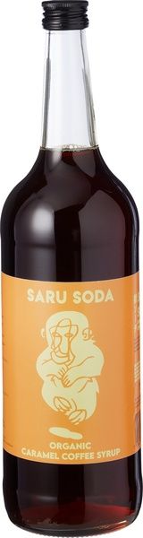 Saru Soda Siroop Caramel Koffie Bio