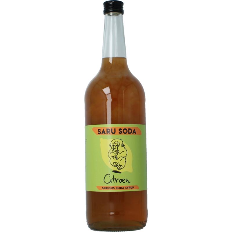Saru Soda Siroop Citroen Bio Demeter