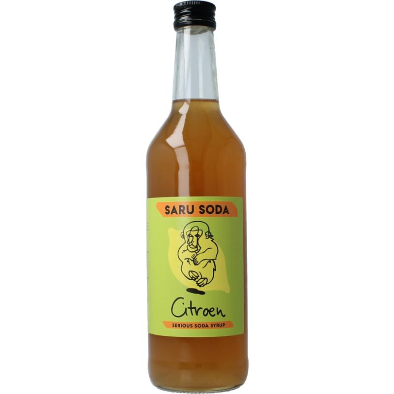 Saru Soda Siroop Citroen Bio Demeter