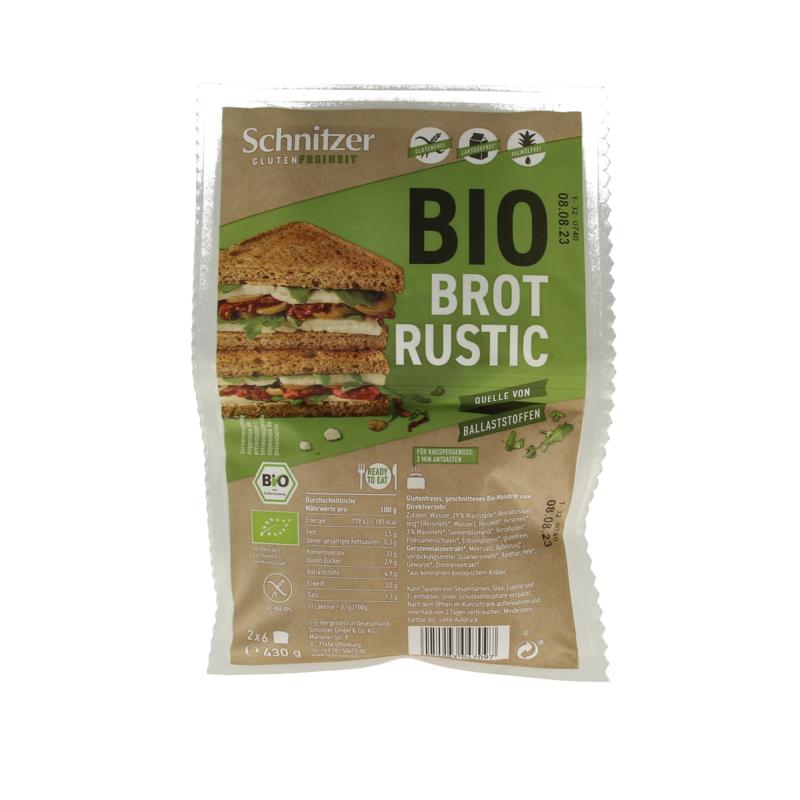 Schnitzer Bread'n Toast Dark Glutenvrij Bio