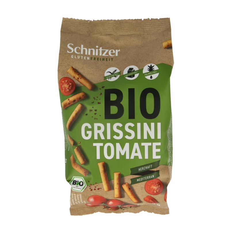 Schnitzer Grissini Tomate Glutenvrij Bio