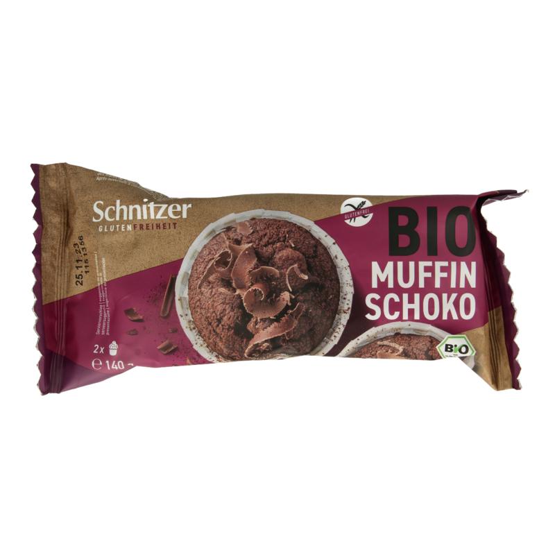 Schnitzer Muffin Chocolate Glutenvrij Bio