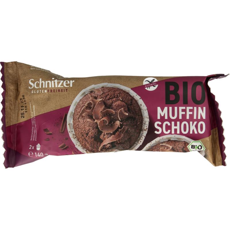 Schnitzer Muffin Chocolate Glutenvrij Bio