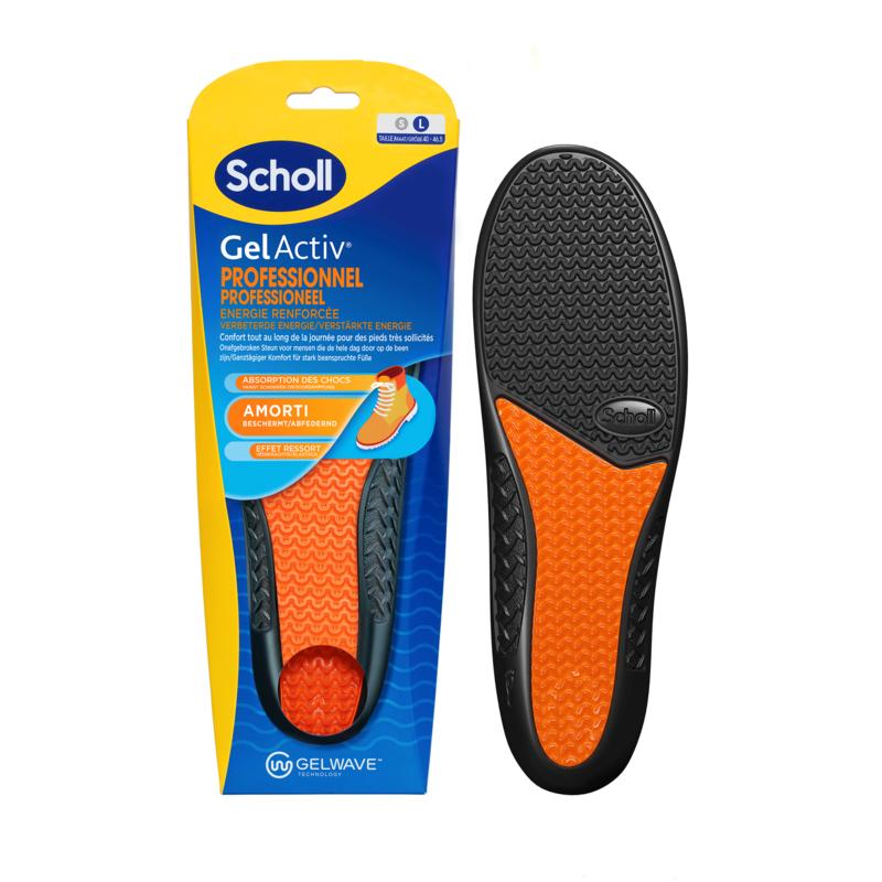 Scholl Gelactive Inlegzolen Work & Boot Large 40 - 46.5