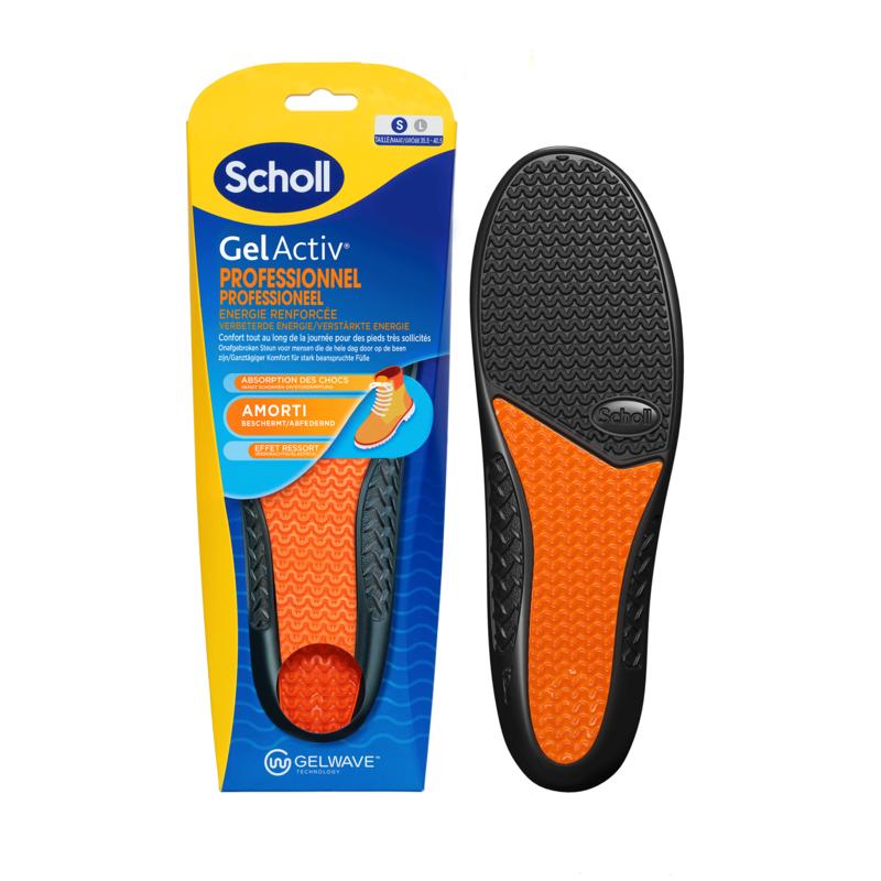 Scholl Gelactive Inlegzolen Work & Boot Small 35 - 40