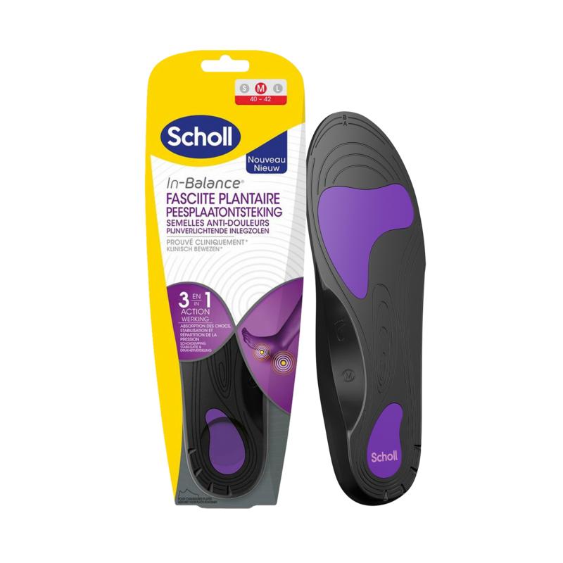 Scholl In Balance Inlegzolen Peesplaatontsteking M 40-42