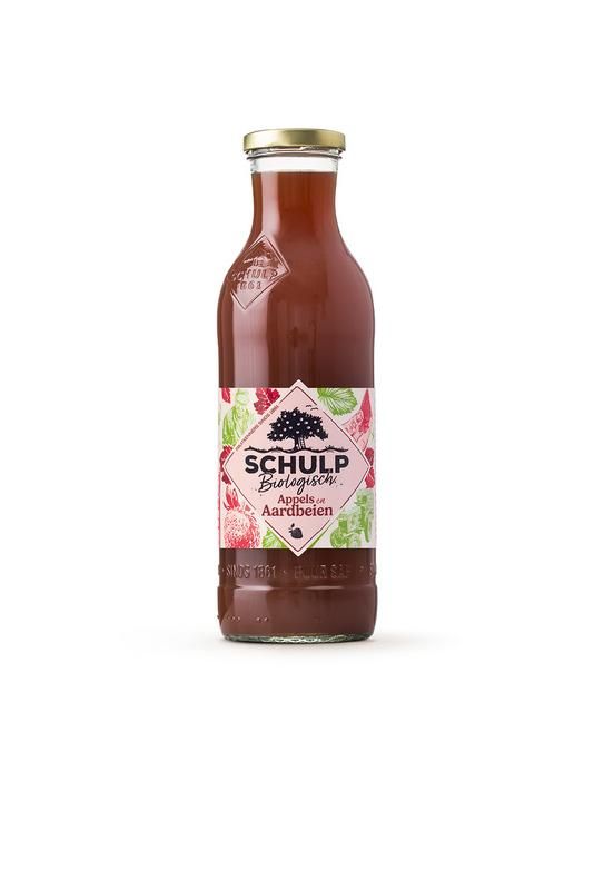 Schulp Appel & Aardbeiensap Bio