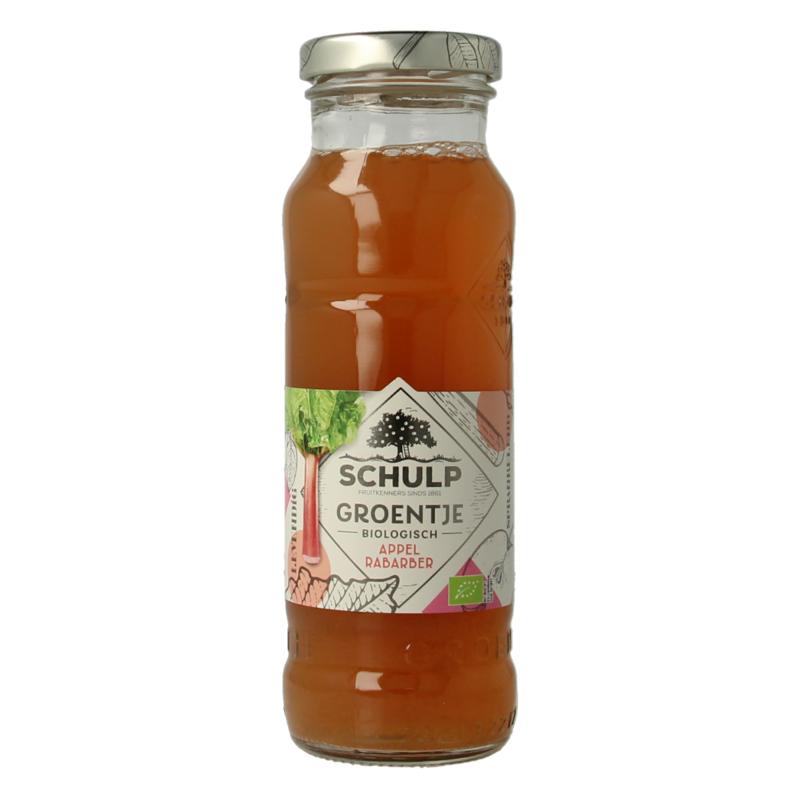 Schulp Groentje Appel & Rabarbersap Bio
