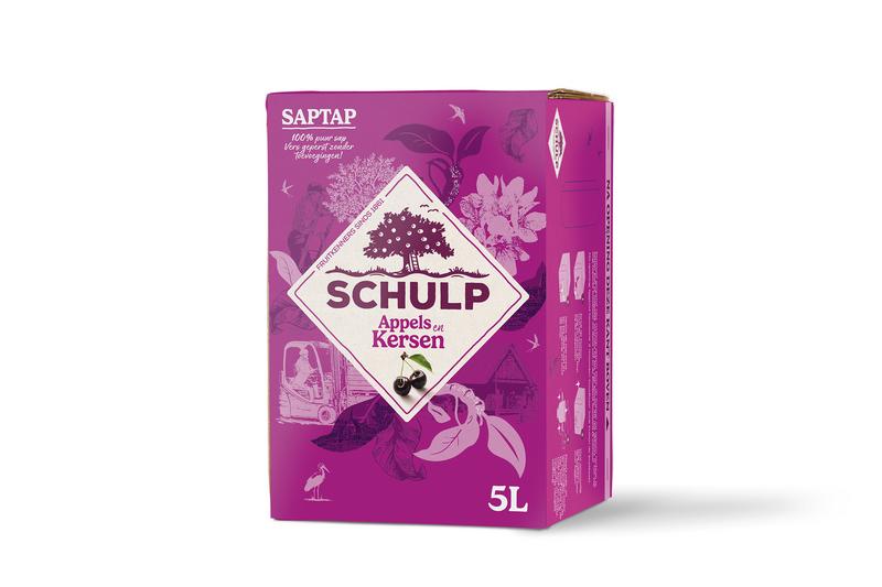 Schulp Saptap Appel & Kersensap