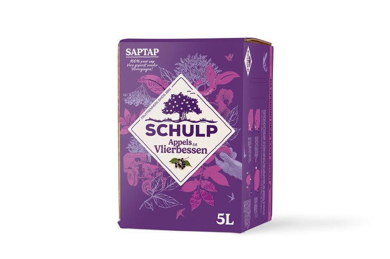 Schulp Saptap Appel & Vlierbessensap