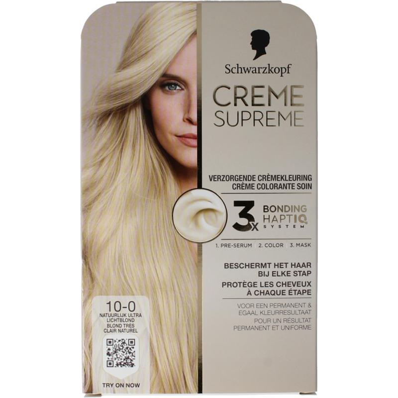 Schwarzkopf Creme Supreme 10-0 Licht Blond