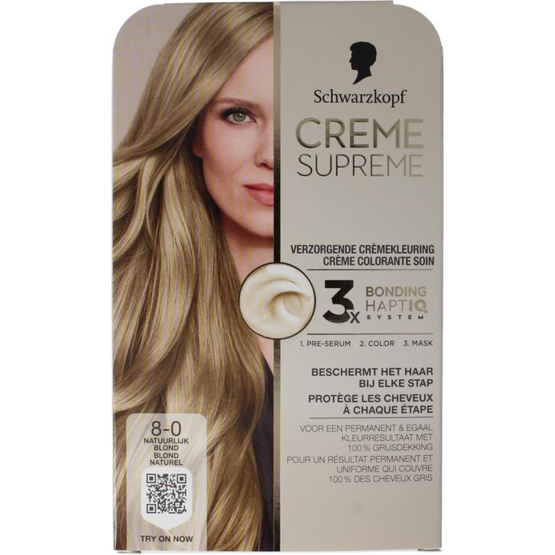 Schwarzkopf Creme Supreme 8-0 Blond