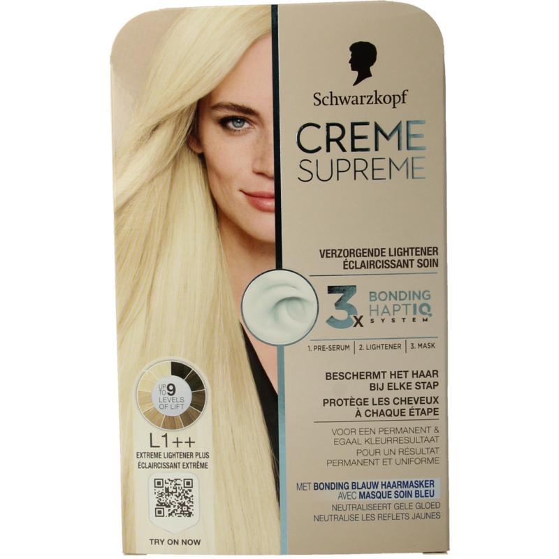 Schwarzkopf Creme Supreme L1++ Lightener