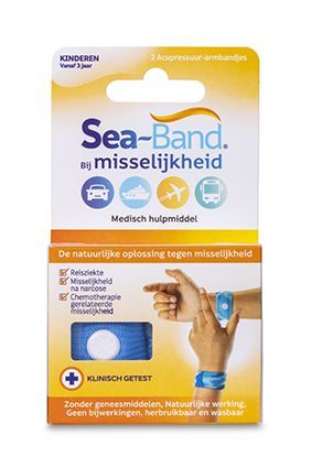 Sea Band Polsband Kinderen Blauw