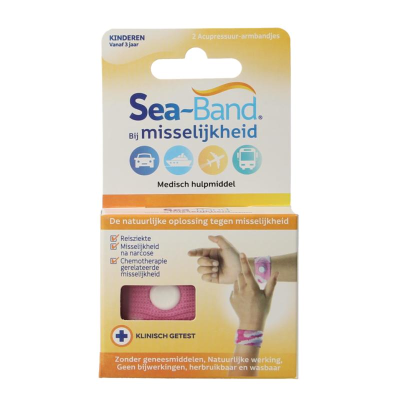 Sea Band Polsband Kinderen Roze