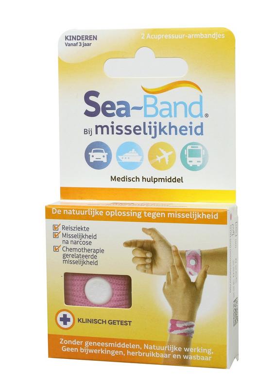 Sea Band Polsband Kinderen Roze