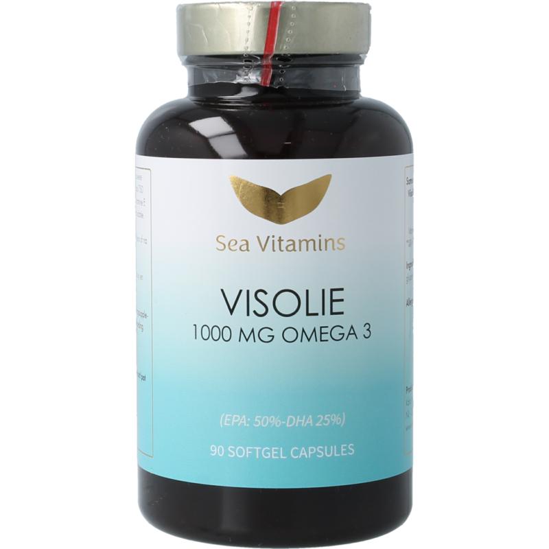 Sea Vitamins Omega 3 Visolie Strong Met Vitamine E