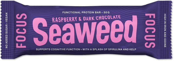 Seaweed & Friend Seaweed Proteinbar Focus Raspberry