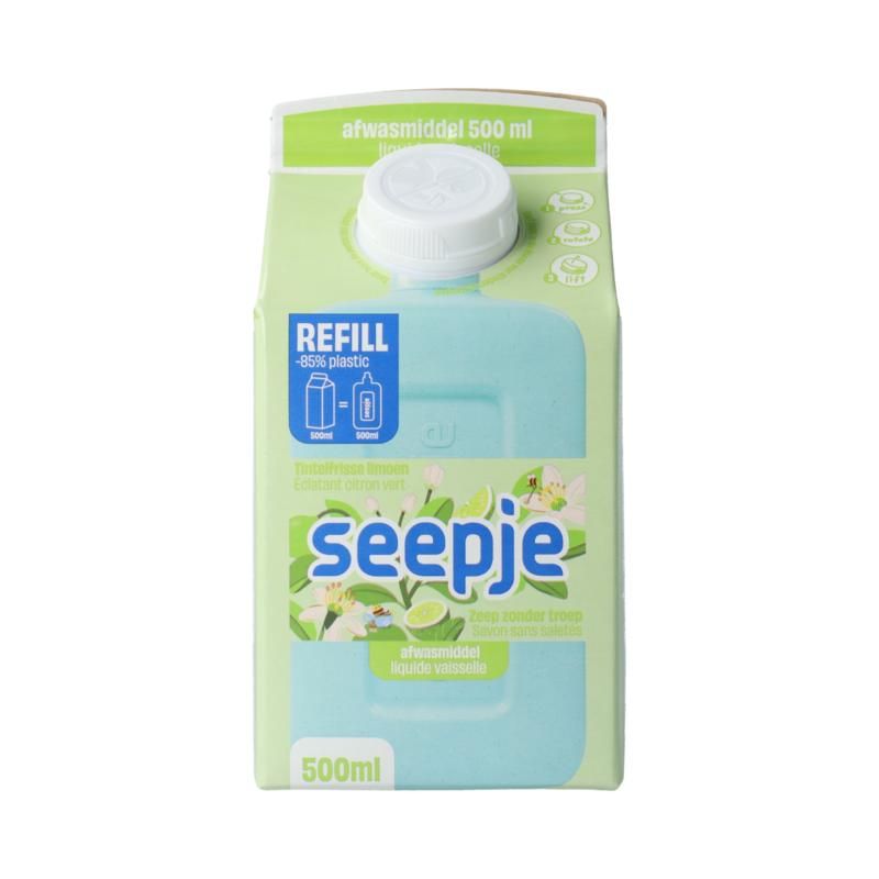 Seepje Afwasmiddel Limoen Refill