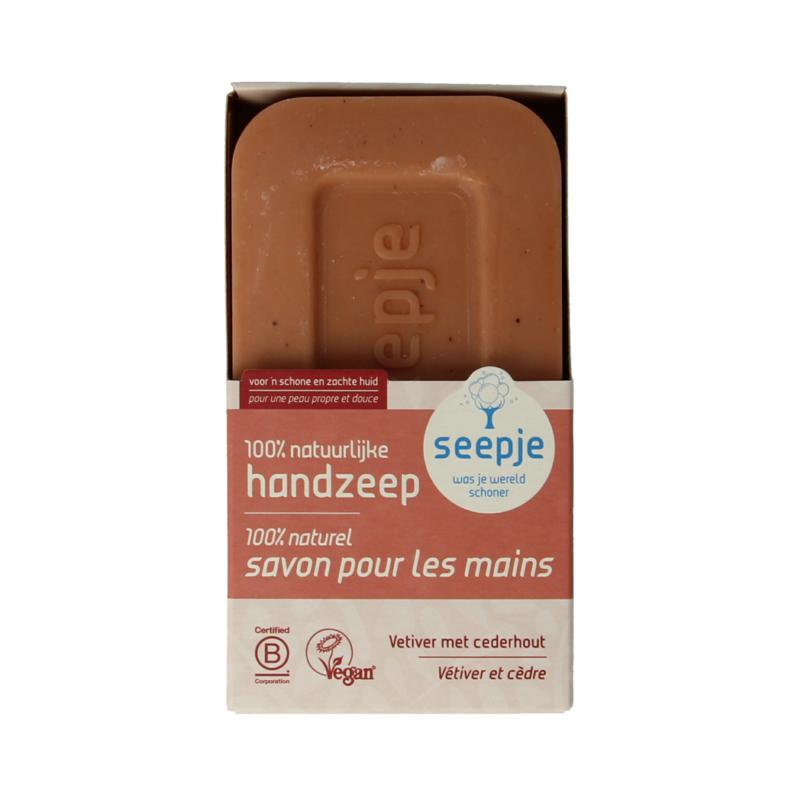Seepje Hand En Lichaamszeep Vetiver Cederhout