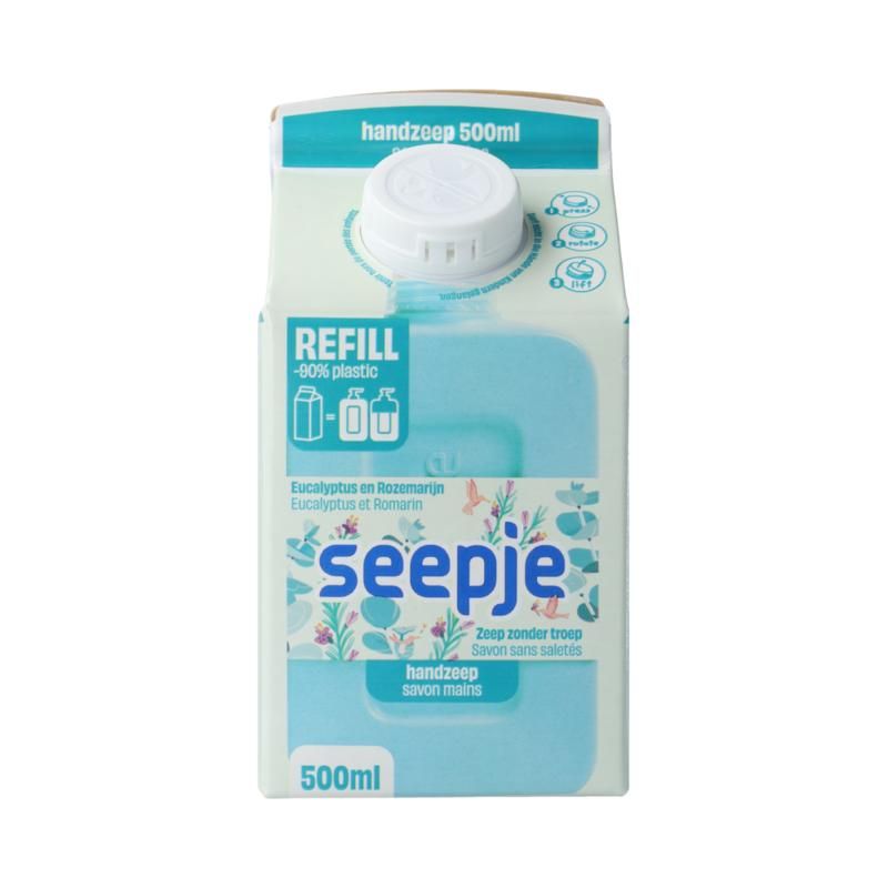 Seepje Handzeep Eucalyptus Rozemarijn Refill