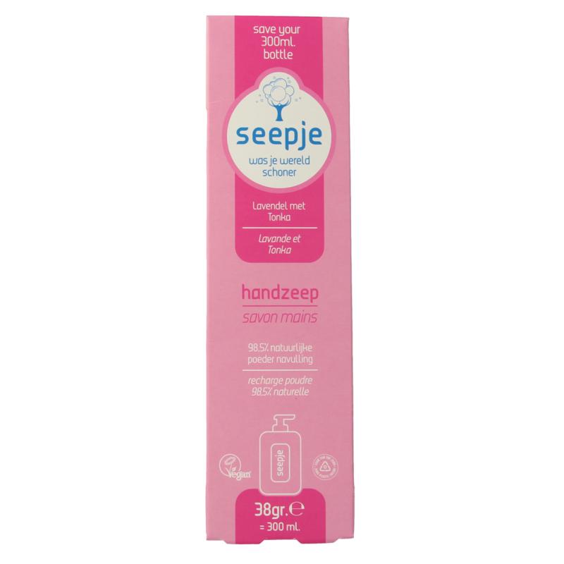 Seepje Handzeep Lavendel & Tonka Navulling