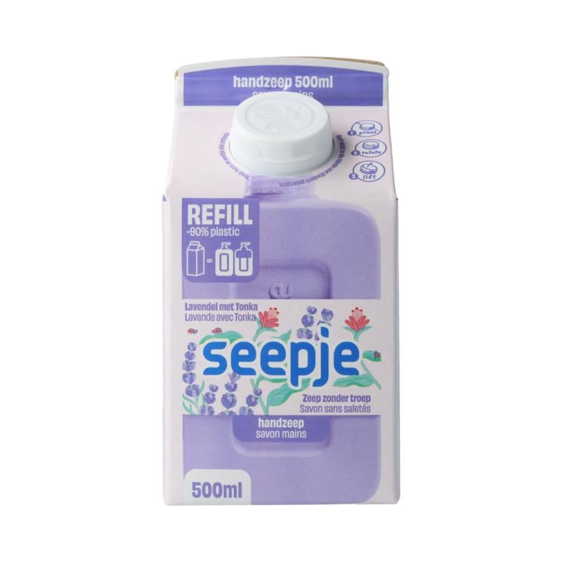 Seepje Handzeep Lavendel Tonka Refill