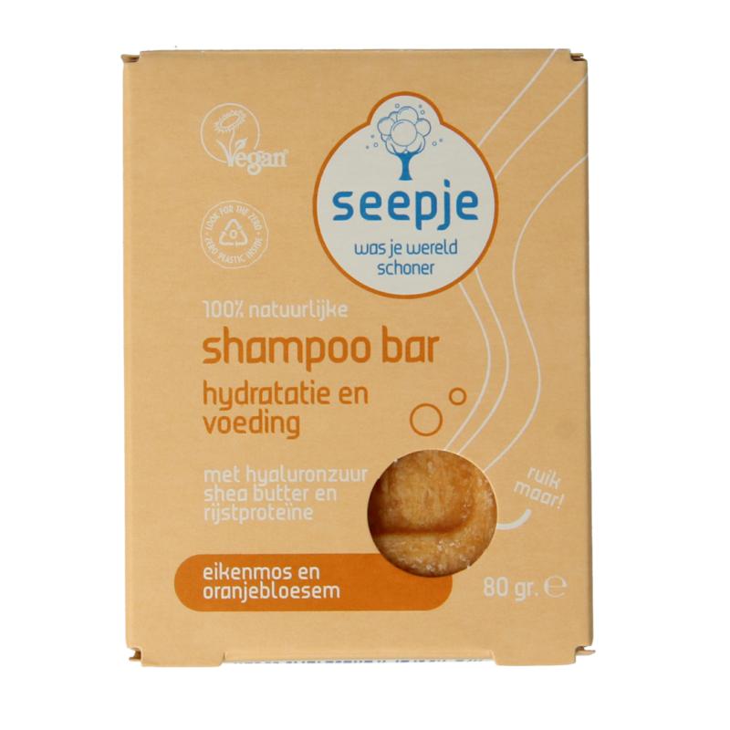 Seepje Shampoo Bar Eikenmos En Oranjebloesem