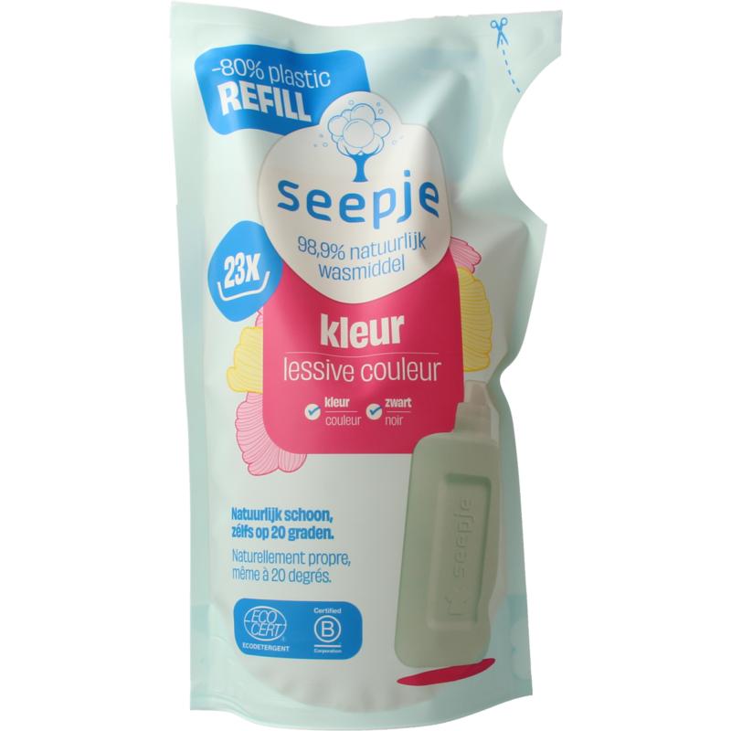 Seepje Wasmiddel Navulzak Kleur