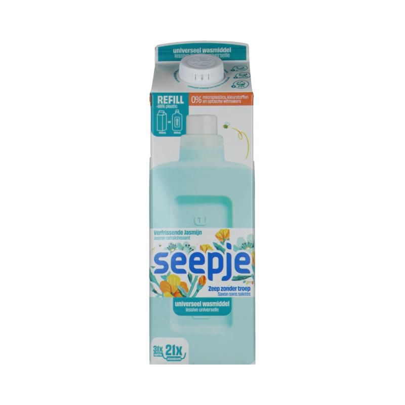 Seepje Wasmiddel Universeel Refill Pak