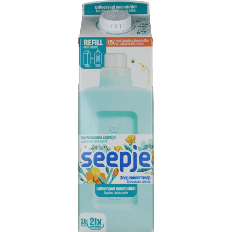Seepje Wasmiddel Universeel Refill Pak
