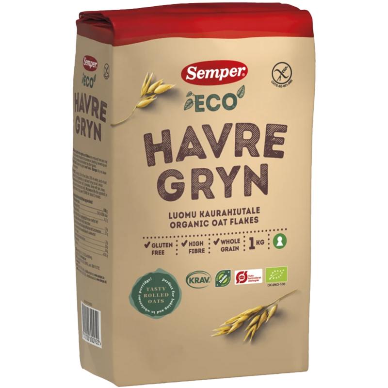 Semper Havermout Vlokken Glutenvrij Bio