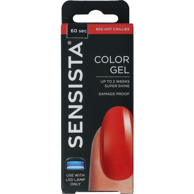 Sensista Color Gel Red Hot Chillies