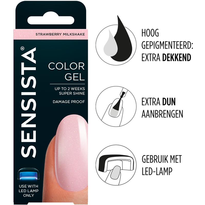 Sensista Color Gel Strawberry Milkshake