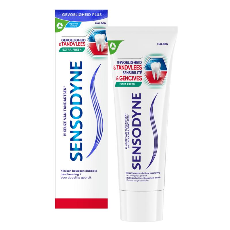 Sensodyne Tandpasta Gevoeligheid & Tandvlees Extra Fresh