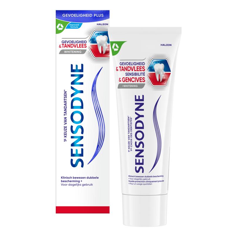 Sensodyne Tandpasta Gevoeligheid & Tandvlees Whitening