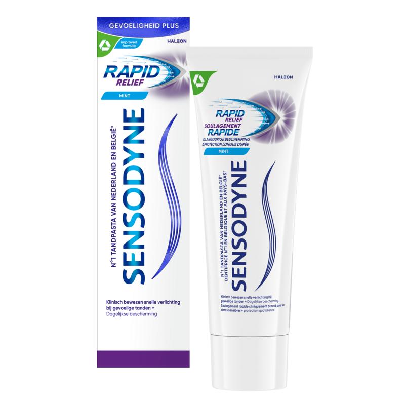 Sensodyne Tandpasta Rapid Relief