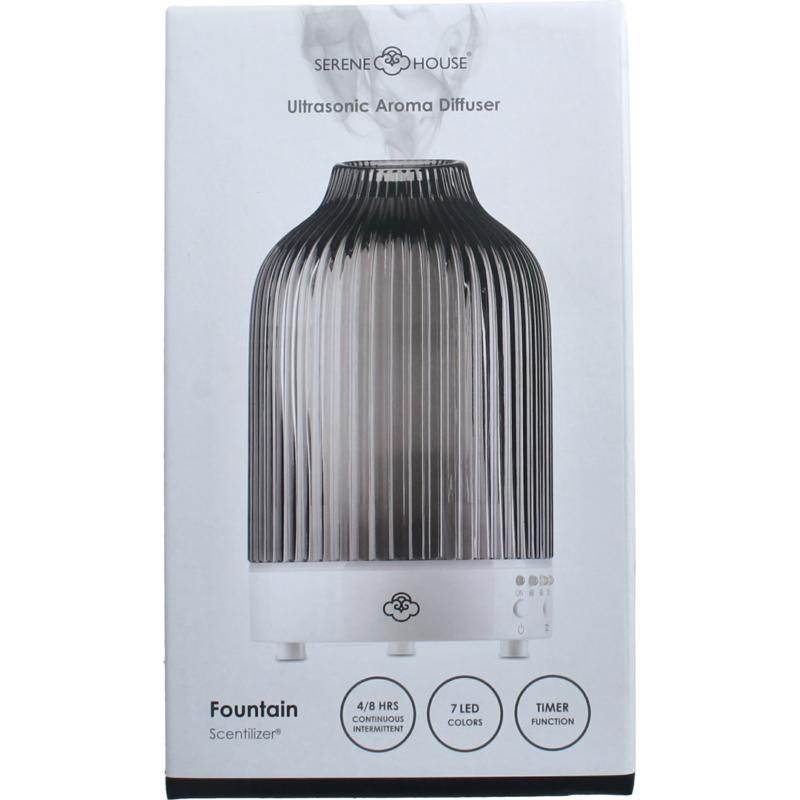 Serene House Aroma Diffuser Fountain Antraciet