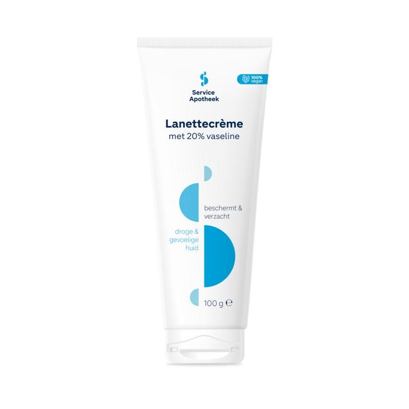 Service Apotheek Lanettecreme 20% Vaseline Tube