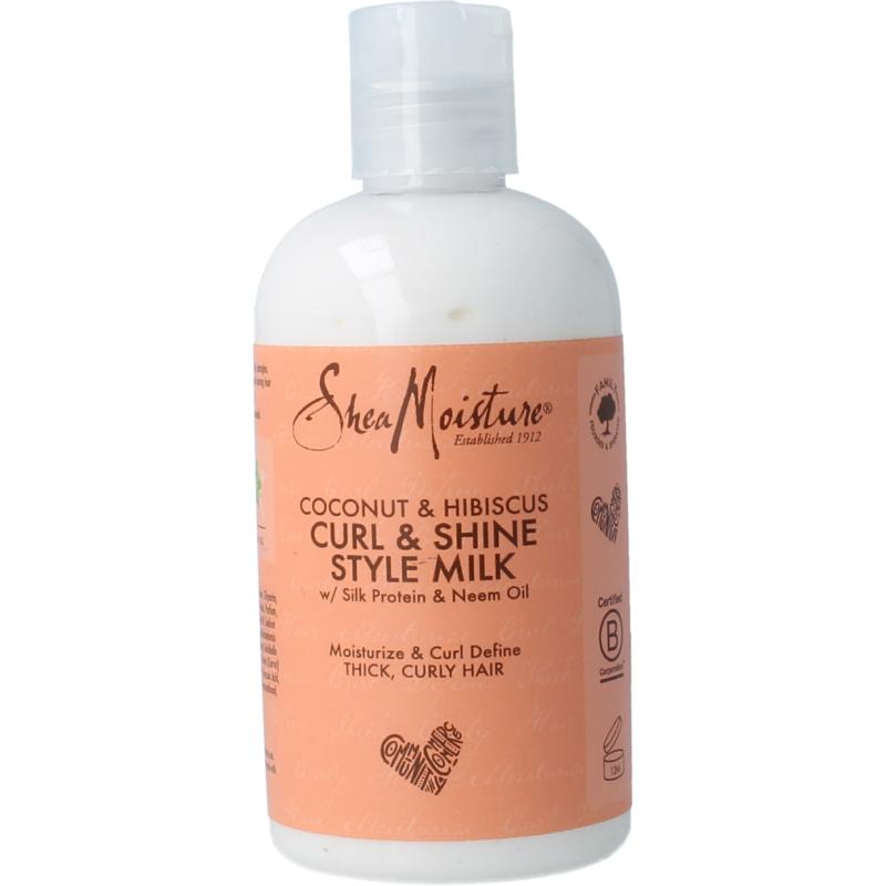 Shea Moisture Curl & Shine Style Milk Coconut & Hibiscus