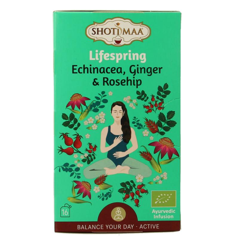 Shoti Maa Lifespring Echinacea, Ginger & Rosehip Bio